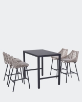 Dunnes Stores  Soho High Table And 4 Chairs