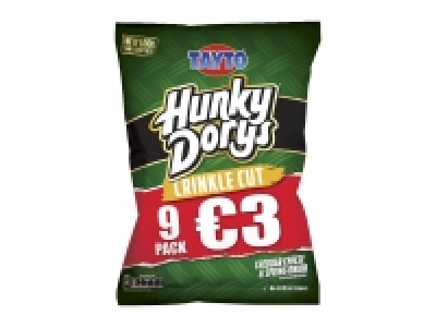 Lidl  Hunky Dorys Cheese & Onion Crisps