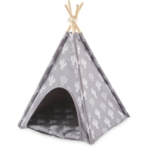 Aldi  Small Cactus Print Outdoor Pet Tepee