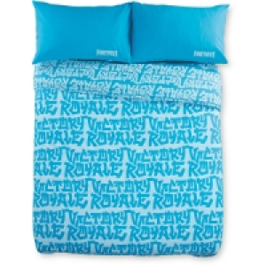 Aldi  Blue Fortnite Double Duvet Set