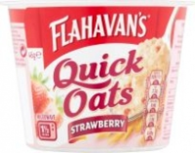 Mace Flahavans Quick Oats Portable Porridge Strawberry