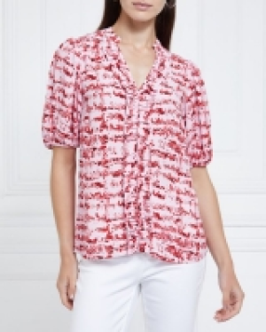 Dunnes Stores  Gallery Marais Ruffle Blouse