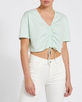 Dunnes Stores  Ruched Front T-Shirt