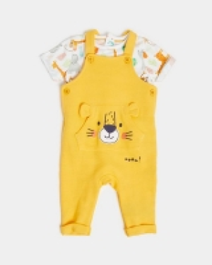 Two-Piece Novelty Dungaree (Newborn - 12 months)
