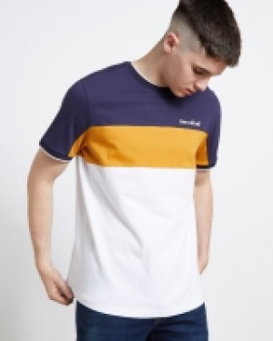 Paul Galvin White Cut And Sew Tee Shirt
