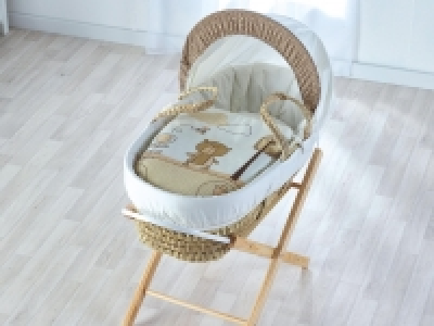 Lidl  Kinder Valley Hand Made Palm Moses Basket With Stand