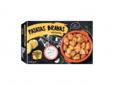 My Street Food Patatas Bravas with Garlic Dip