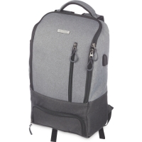 Aldi  Avenue Grey Executive Backpack
