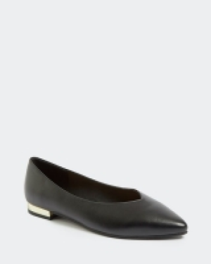 Dunnes Stores  Metal Heel Pointed Flat