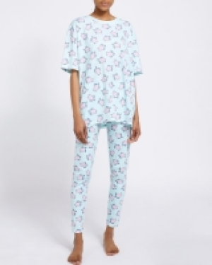 Dunnes Stores  Cotton All-Over Print Pyjamas