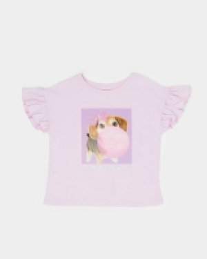 Dunnes Stores  Girls Dog T-Shirt (2-8 years)