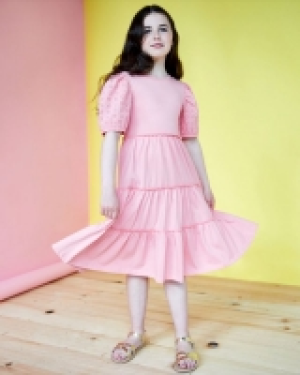 Dunnes Stores  Leigh Tucker Willow Silke Dress (2-13 years)