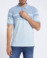 Dunnes Stores  Regular Fit Grindle Colour Block Polo