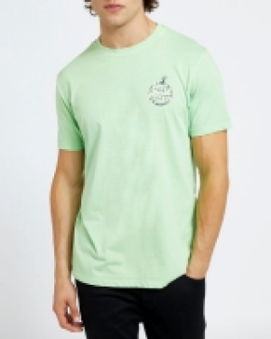 Regular Fit Acid Print T-Shirt