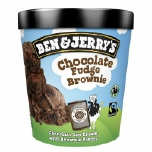 Ben & Jerrys Chocolate Fudge Brownie Ice Cream 465ml
