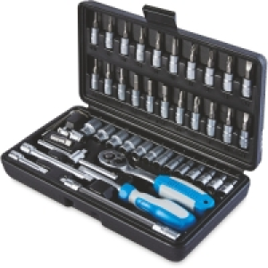 Aldi  Workzone Socket Bit Set 46 Piece