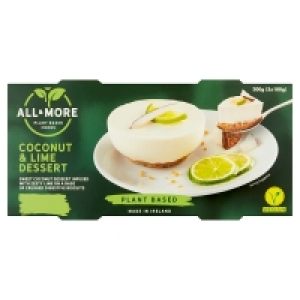All & More Coconut & Lime Dessert 2.60 €