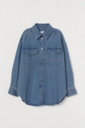 HM  Denim shirt jacket