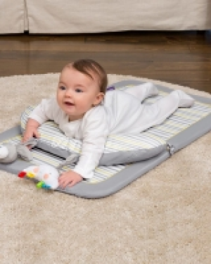 Dunnes Stores  Newborn Tummy Time Mat - Grey