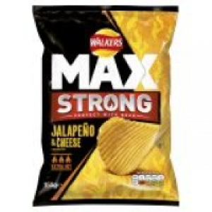 Walkers Max Strong Jalepeno & Cheese