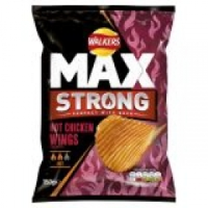 Walkers Max Stronghot Chicken & Wings