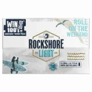 Centra  ROCKSHORE LIGHT LAGER CAN PACK 8 X 500ML