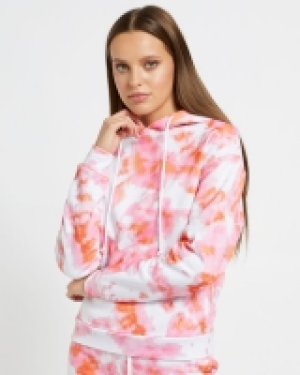 Dunnes Stores  Savida Tie Dye Drawstring Hoodie