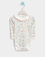 Dunnes Stores  Leigh Tucker Willow Becky Long-Sleeved Cotton Vest (Newborn 