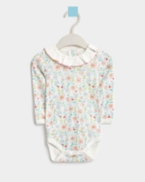 Leigh Tucker Willow Becky Long-Sleeved Cotton Vest (Newborn