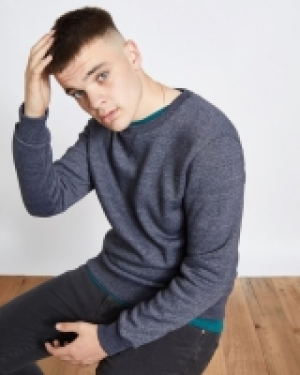 Paul Galvin Navy Grindle Sweatshirt