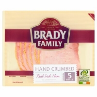 Centra  Brady Family Crumbed Ham Slices 90g