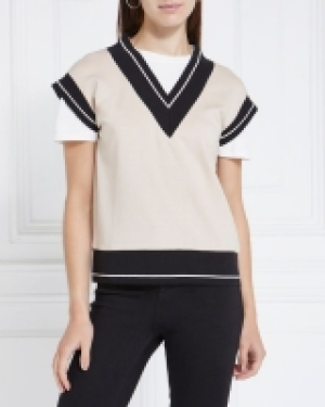 Dunnes Stores  Gallery Marais V-Neck Top