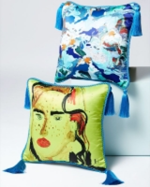 Joanne Hynes The Postcard Girl Cushion
