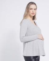 Dunnes Stores  Savida V-Neck Flared Maternity Top