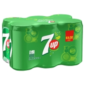 7UP Cans 6 Pack 4.00 €