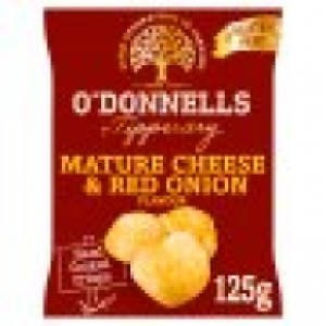 Tesco  Odonnells Cheddar And Onion Crisps 1