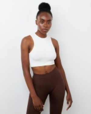 High Neck Rib Crop Top 2.00 €