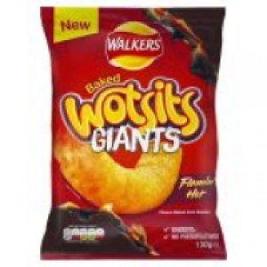 EuroSpar Walkers Wotsits Giants Flamin Hot Snacks