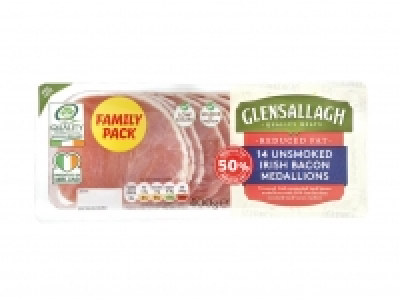 Lidl  Glensallagh Reduced Fat Bacon Medallions