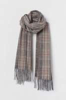 HM  Checked scarf