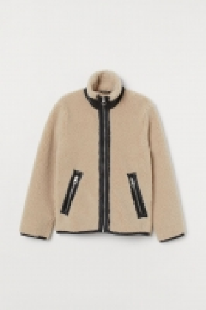 HM  Faux shearling jacket