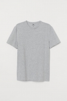 HM  Slim Fit Round-necked T-shirt