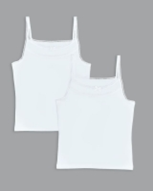 Paul Costelloe Living Vest White - Pack Of 2 (5-13 years)