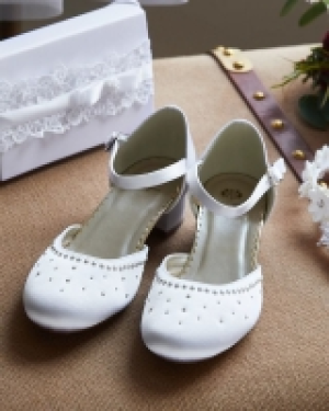 Paul Costelloe Living Pearl Heel Shoe (Size 12-4)