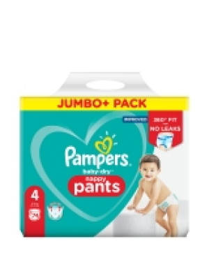 Pampers Baby Dry Nappy Pants Size: 4 - 74 Nappies 9.00 €