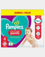 Dunnes Stores  Pampers Active Fit Pants Size 4 Jumbo Nappies - Pack Of 54