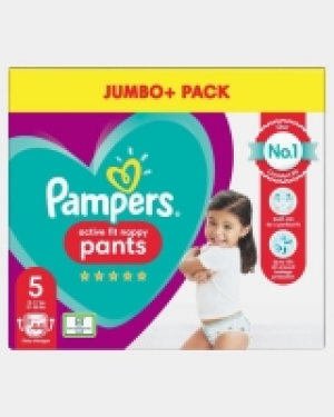 Pampers Active Fit Pants Size 5 Jumbo Nappies - Pack Of 44 9.00 €