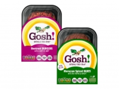 Lidl  Gosh! Moroccan / Beetroot Burgers