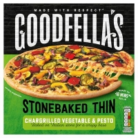 Centra  Goodfellas Stone Baked Thin Vegetable & Pesto Pizza 360g