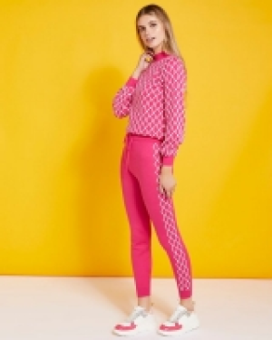 Dunnes Stores  Savida Diamond Pattern Tracksuit Bottoms